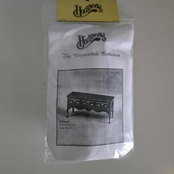 NWT Houseworks Shenandoah Designs Sideboard Doll House Miniature Kit - Picture 4 of 4